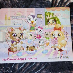 Ice Cream Shoppe Animal Puzzle Board